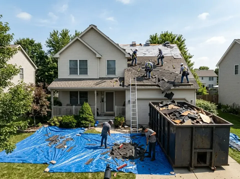 roof-replacement-debris-remova-004 — frequently asked questions, Cheapest Dumpster Rentals in Newark, OH
